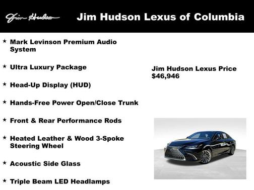 2024 Lexus ES 300h Ultra Luxury