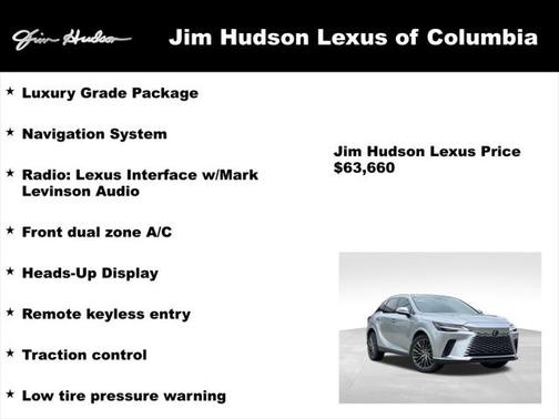 2023 Lexus RX 350 Luxury