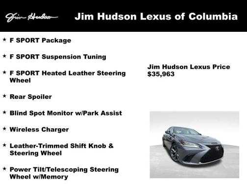 2021 Lexus ES 350 F Sport