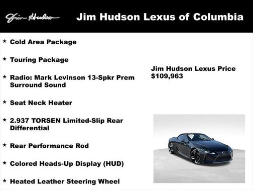 2024 Lexus LC 500 Base