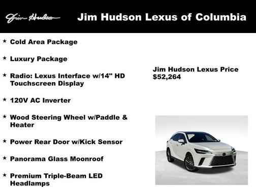 2023 Lexus RX 350 Luxury