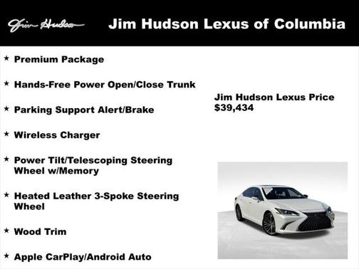 2022 Lexus ES 350 Base