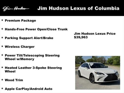 2022 Lexus ES 350 Base