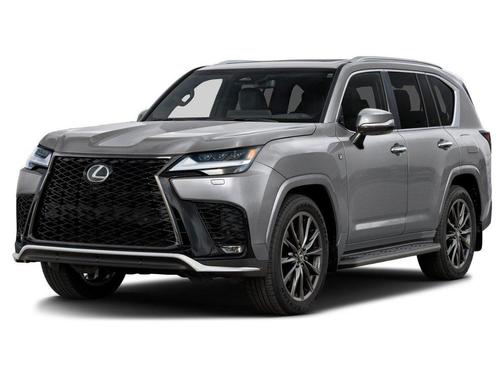 Silver 2026 Lexus LX 600 F SPORT HANDLING
