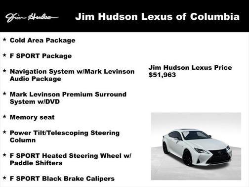 2023 Lexus RC 350 F Sport