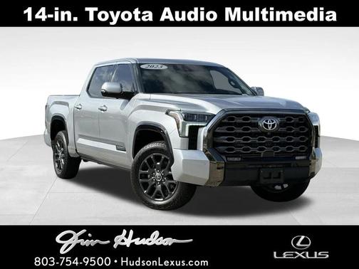 Silver 2023 Toyota Tundra Platinum