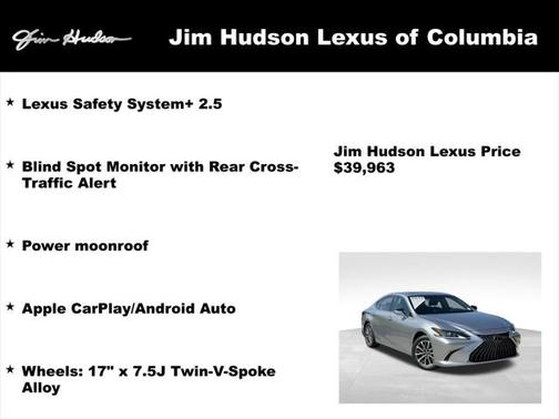 2022 Lexus ES 350 Base