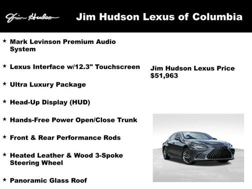 Gray 2024 Lexus ES 350 Ultra Luxury