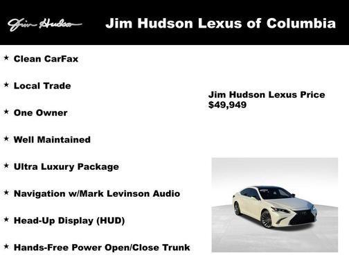 2024 Lexus ES 350 Ultra Luxury