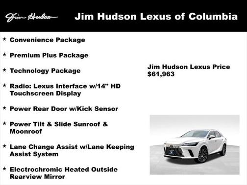 2025 Lexus RX 350 Base