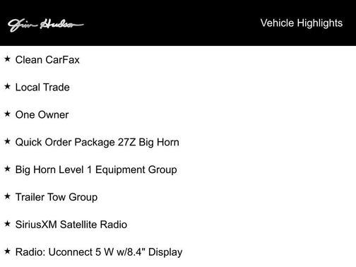 2023 RAM 1500 Big Horn/Lone Star