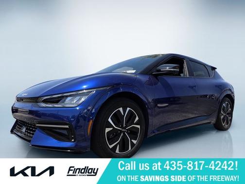 Blue 2023 Kia EV6 GT-Line