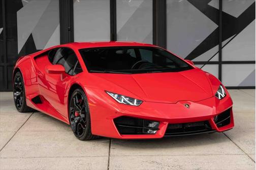 Rosso Mars Metallic 2016 Lamborghini Huracan LP580-2