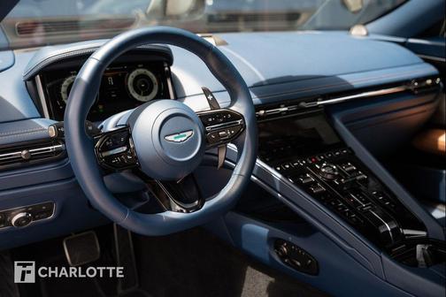 Blue 2025 Aston Martin DB12 Coupe