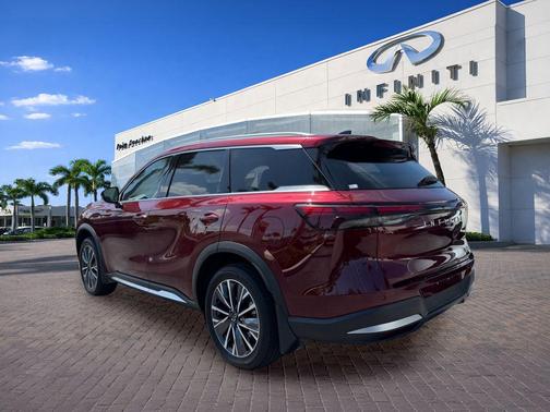 Deep Bordeaux 2026 INFINITI QX60 LUXE FWD