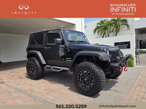 Black Clearcoat 2016 Jeep Wrangler Sport