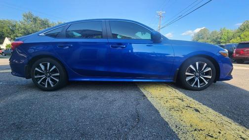 Blue 2022 Honda Civic EX