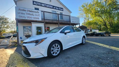 White 2023 Toyota Corolla LE