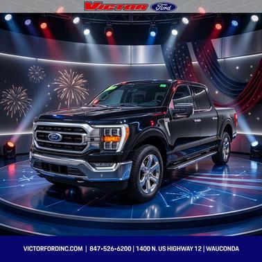 Agate Black Metallic 2023 Ford F-150 XLT
