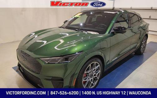Eruption Green Metallic 2025 Ford Mustang Mach-E GT