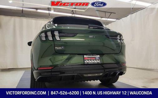Eruption Green Metallic 2025 Ford Mustang Mach-E GT