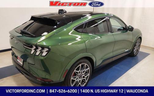 Eruption Green Metallic 2025 Ford Mustang Mach-E GT