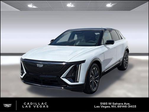Vibrant White Tricoat 2027 Cadillac LYRIQ Sport