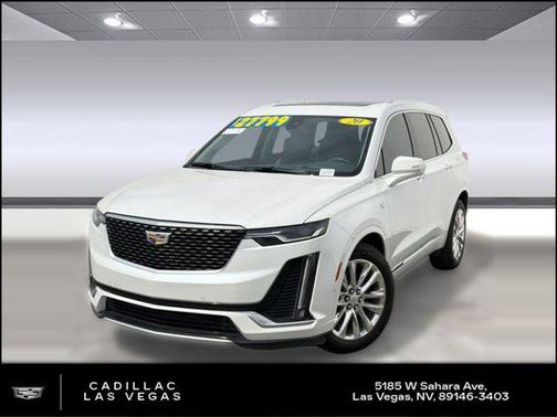 Crystal White Tricoat 2020 Cadillac XT6 Premium Luxury FWD
