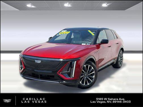 Radiant Red Tintcoat 2026 Cadillac LYRIQ Sport