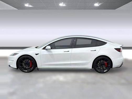 White 2025 Tesla Model 3 Performance