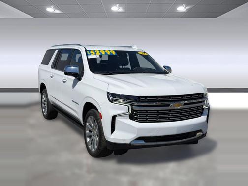 Summit White 2023 Chevrolet Suburban Premier