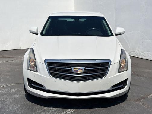 Crystal White Tricoat 2015 Cadillac ATS 2.0L Turbo Luxury