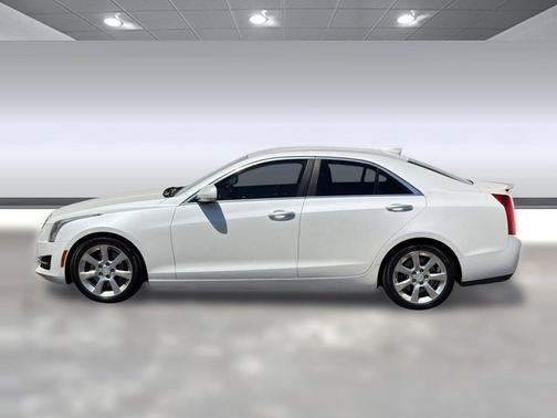 Crystal White Tricoat 2015 Cadillac ATS 2.0L Turbo Luxury