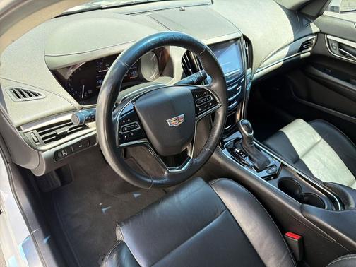 Crystal White Tricoat 2015 Cadillac ATS 2.0L Turbo Luxury
