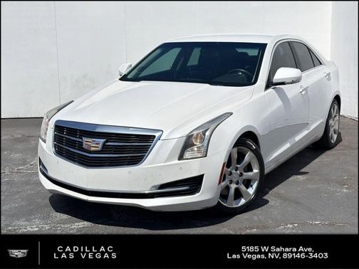 Crystal White Tricoat 2015 Cadillac ATS 2.0L Turbo Luxury