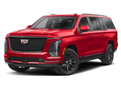 Crystal White Tricoat 2025 Cadillac Escalade ESV Sport Platinum