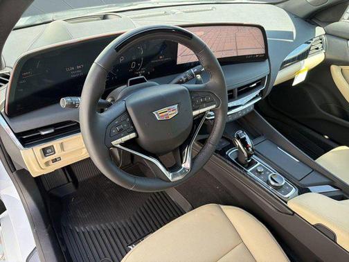 Vibrant White Tricoat 2026 Cadillac CT5 Premium Luxury