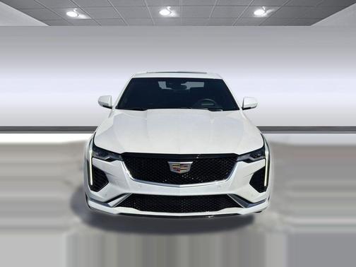 Crystal White Tricoat 2023 Cadillac CT4 Sport