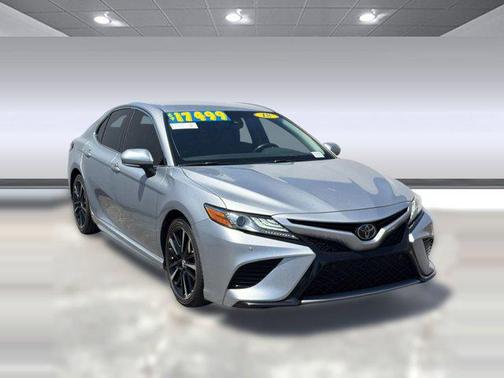 Silver 2018 Toyota Camry XSE