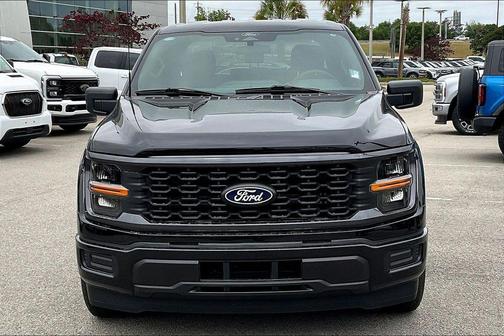 Agate Black Metallic 2025 Ford F-150 STX