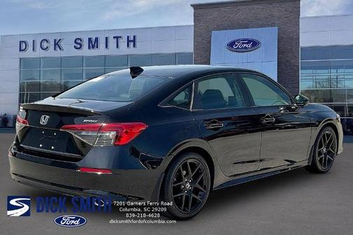 Crystal Black Pearl 2022 Honda Civic SPORT