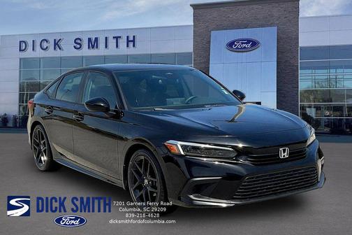 Crystal Black Pearl 2022 Honda Civic SPORT