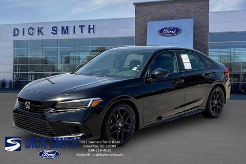 Crystal Black Pearl 2022 Honda Civic SPORT