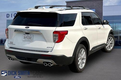 Star White Metallic Tri-Coat 2022 Ford Explorer Platinum