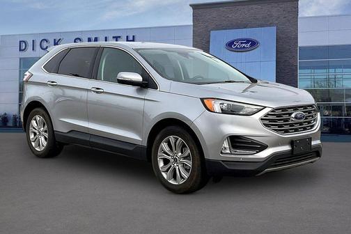 Silver Metallic 2024 Ford Edge Titanium