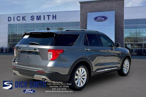 Carbonized Gray Metallic 2022 Ford Explorer Limited