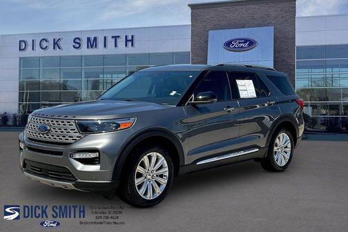 Carbonized Gray Metallic 2022 Ford Explorer Limited