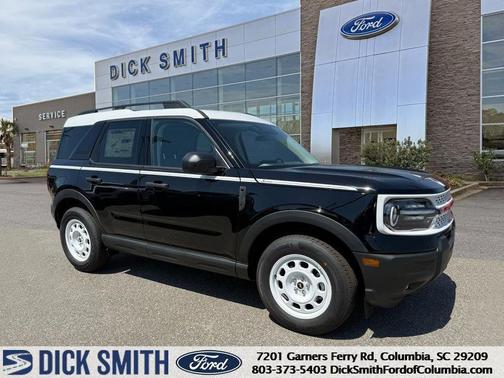 Shadow Black 2025 Ford Bronco Sport Heritage SUV