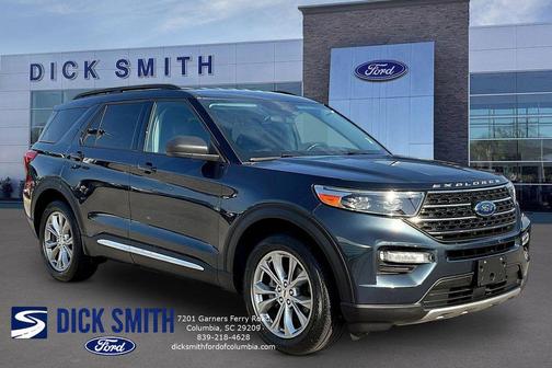 STONE BLUE METALLIC 2023 Ford Explorer XLT
