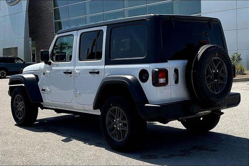 Bright White Clearcoat 2025 Jeep Wrangler Sport S